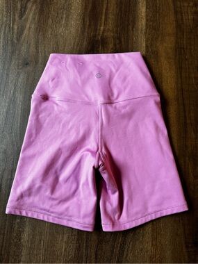 Gilly Hicks Pink Recharge Biker Shorts S